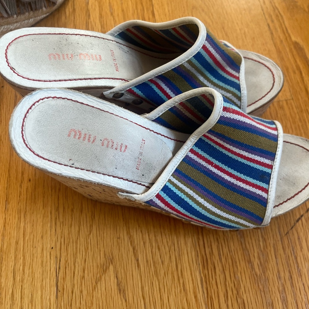 Vintage Miu Miu Platform